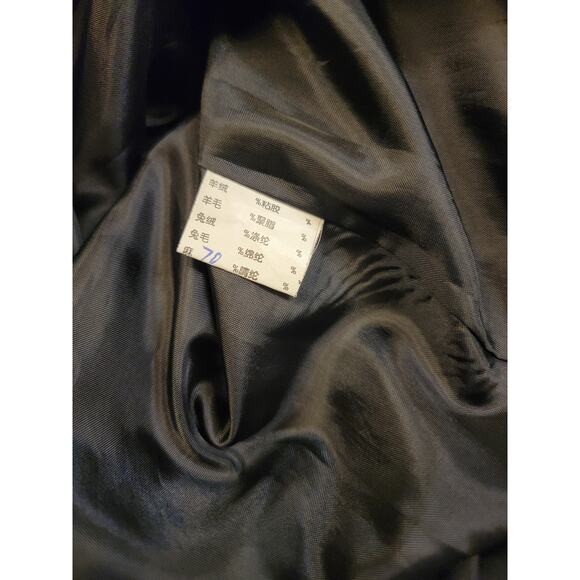 ANDA Cheetah Trim Long Coat - Picture 7 of 8